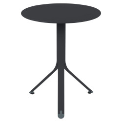 Rest'o Tisch Fermob ø 60 cm Anthrazit