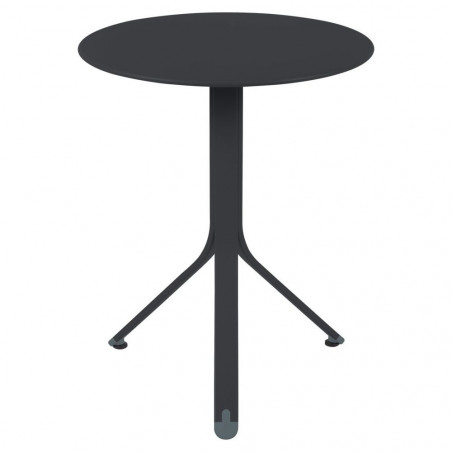 Rest'o Tisch Fermob ø 60 cm Anthrazit