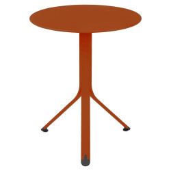 Rest'o Tisch Fermob ø 60 cm Kandierte Orange