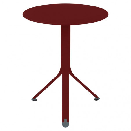 Rest'o Tisch Fermob ø 60 cm Chili