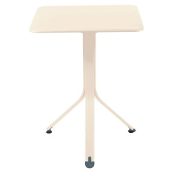Rest'o Tisch Fermob 57x57 cm Latte beige