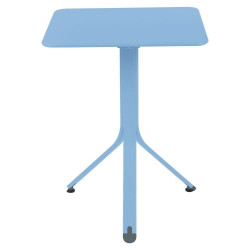 Rest'o Tisch Fermob 57x57 cm Maya Blau