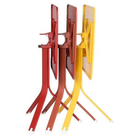 Rest'o Tisch Fermob 57x57 cm Maya blau