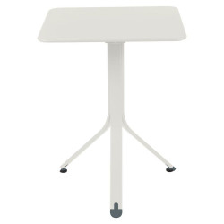 Rest'o Tisch Fermob 57x57 cm Lehmgrau