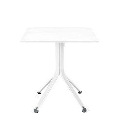 Rest'o Tisch Fermob 71x71 cm Baumwollweiß