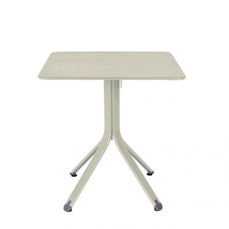 Rest'o Tisch Fermob 71x71 cm Lehmgrau