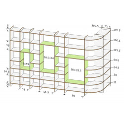 Regal-System Mocoba für alle Ideen