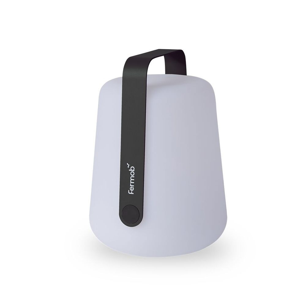 Balad Akkuleuchte H 25 wohndesign berlin Anthrazit carbon