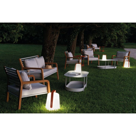 Balad 2 Akkuleuchte wohndesign berlin mit Somerset Sofa