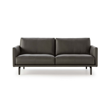 Sofa Bellice von Leolux Wohndesign Berlin schmale Armlehnen Leder 2 Sitzer