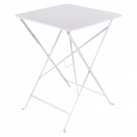 Wetterfester, klappbarer Tisch Bistro von Fermob in Baumwollweiß