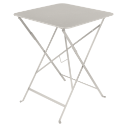 Wetterfester, klappbarer Tisch Bistro von Fermob in Lehmgrau