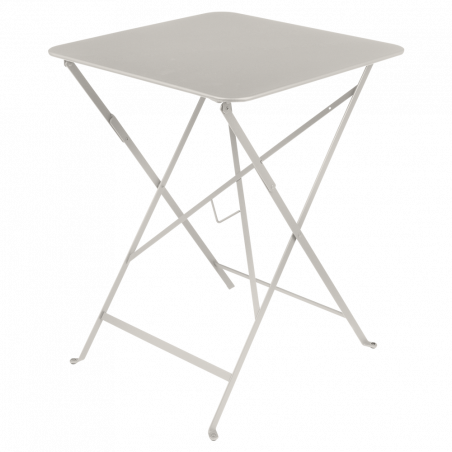 Wetterfester, klappbarer Tisch Bistro von Fermob in Lehmgrau