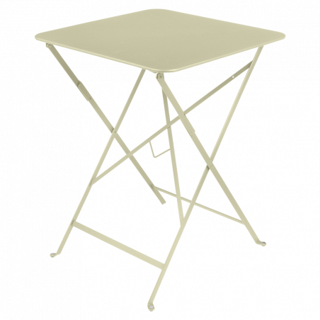 Wetterfester, klappbarer Tisch Bistro von Fermob in Lindgrün