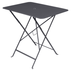 Wetterfeste Bistrotische 77 x 57 cm klappbar Metall fermob anthrazit