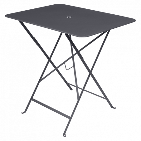 Wetterfeste Bistrotische 77 x 57 cm klappbar Metall fermob anthrazit