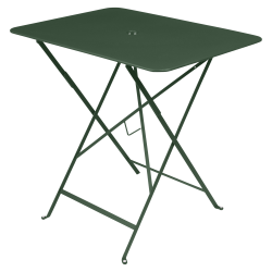 Wetterfeste Bistrotische 77 x 57 cm klappbar Metall fermob zeder grün