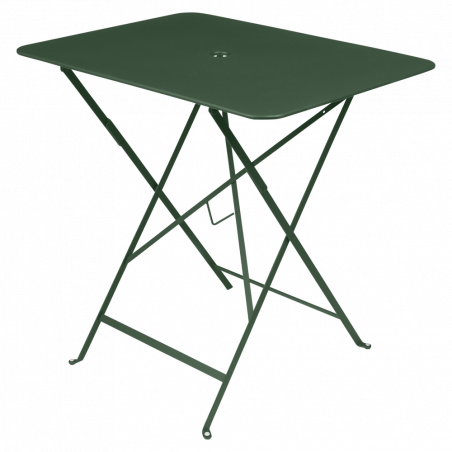 Wetterfeste Bistrotische 77 x 57 cm klappbar Metall fermob zeder grün