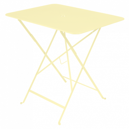 Wetterfeste Bistrotische 77 x 57 cm klappbar Metall fermob zitronen sorbet