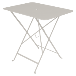 Wetterfeste Bistrotische 77 x 57 cm klappbar Metall fermob lehm grau