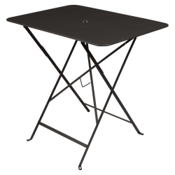 Wetterfeste Bistrotische 77 x 57 cm klappbar Metall fermob lakritz schwarz