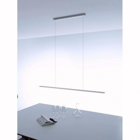 Pendelleuchte 40x10 in Aluminium von Gera in der Ansicht