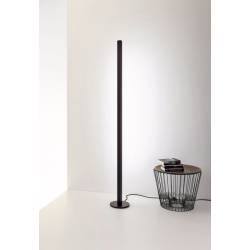 Stehleuchte 40x40 von Gera in Aluminium schwarzbraun