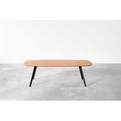 Couchtisch Solapa von Stua in Eiche furniert