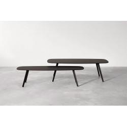 Couchtisch Solapa von Stua in schwarz Fenix