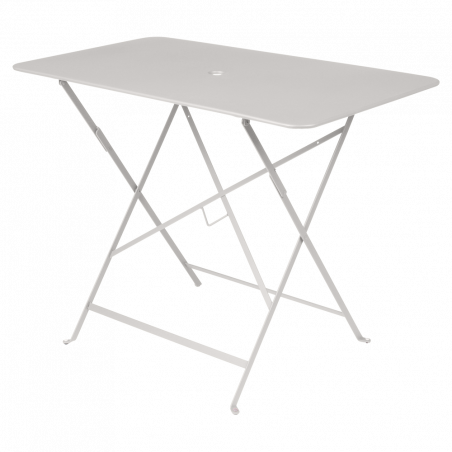 Wetterfester Tisch Bistro in 97cm x 57cm von Fermob in Baumwollweiß