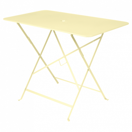 Wetterfester Tisch Bistro in 97cm x 57cm von Fermob in Zitronensorbet