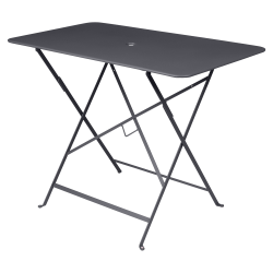 Wetterfester Tisch Bistro in 97cm x 57cm von Fermob in Anthrazit