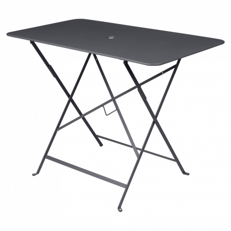 Wetterfester Tisch Bistro in 97cm x 57cm von Fermob in Anthrazit