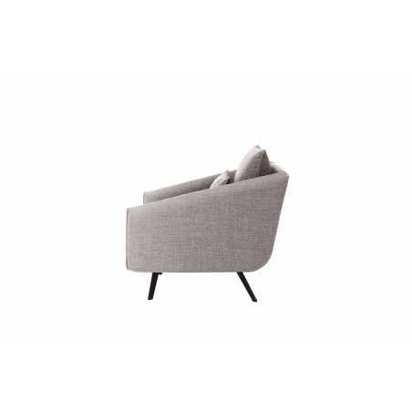 seitliche Ansicht des Sofa Costura von Stua