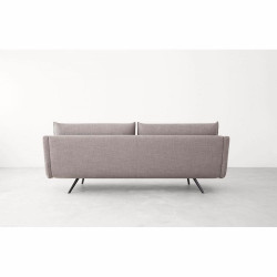 Rückansicht des Sofa Costura von Stua