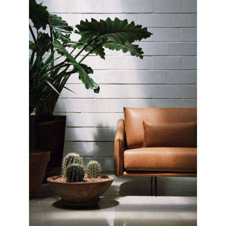 Sofa Costura in Leder von Stua
