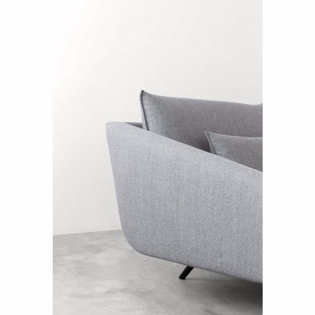 Aufnahme der Armlehne des Sofa Costura von Stua