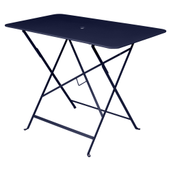 Wetterfester Tisch Bistro in 97cm x 57cm von Fermob in Abyssblau