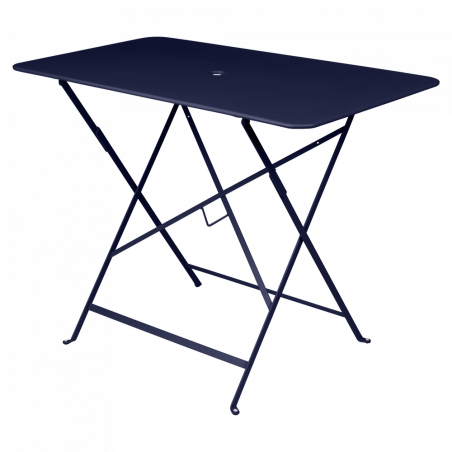 Wetterfester Tisch Bistro in 97cm x 57cm von Fermob in Abyssblau