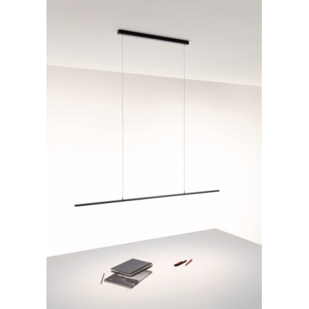 Flache Pendelleuchte 20 x 10 von GERA mit Sensorschaltung