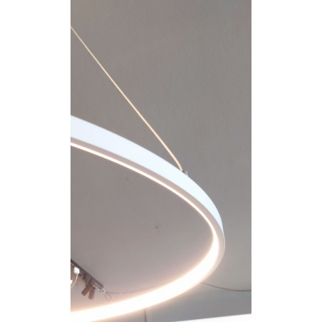 Detailaufnahme der LEDs der Pendelleuchte Messina von Top Light