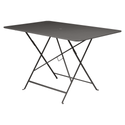Wetterfester Tisch Bistro in 117cm x 77cm von Fermob in Anthrazit