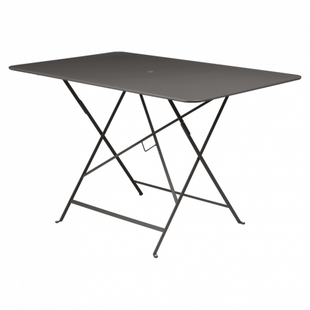 Wetterfester Tisch Bistro in 117cm x 77cm von Fermob in Anthrazit