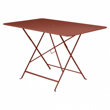 Wetterfester Tisch Bistro in 117cm x 77cm von Fermob in Ocker