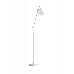 Leuchte Luxy von Rotaliana mit verstellbarem Arm in komplett weiß