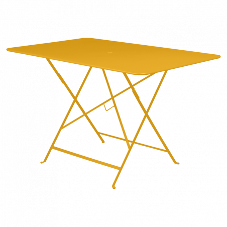 Wetterfester Tisch Bistro in 117cm x 77cm von Fermob in Honig