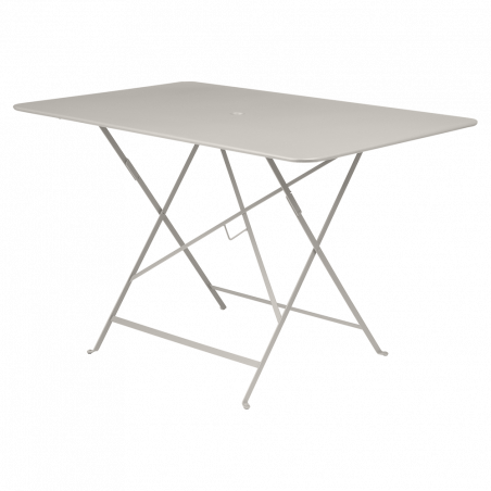 Wetterfester Tisch Bistro in 117cm x 77cm von Fermob in Lehmgrau