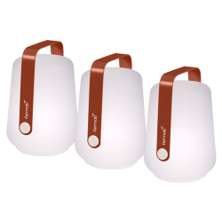 3er Set Akku Leuchte Balad von Fermob in Ocker