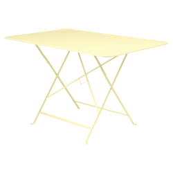 Wetterfester Tisch Bistro in 117cm x 77cm von Fermob in Zitronensorbet