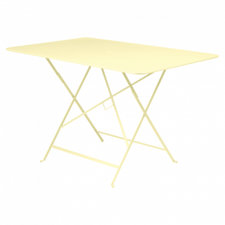 Wetterfester Tisch Bistro in 117cm x 77cm von Fermob in Zitronensorbet
